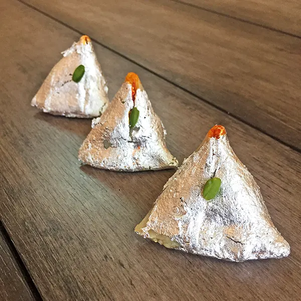 Kaju Mathi from Lakshya Sweets, Jind