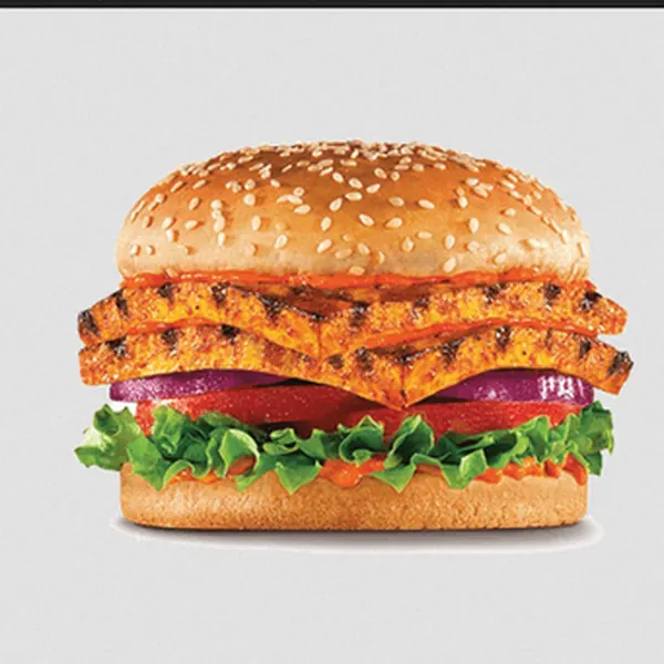 Paneer Burger from Lakshya Sweets, Jind